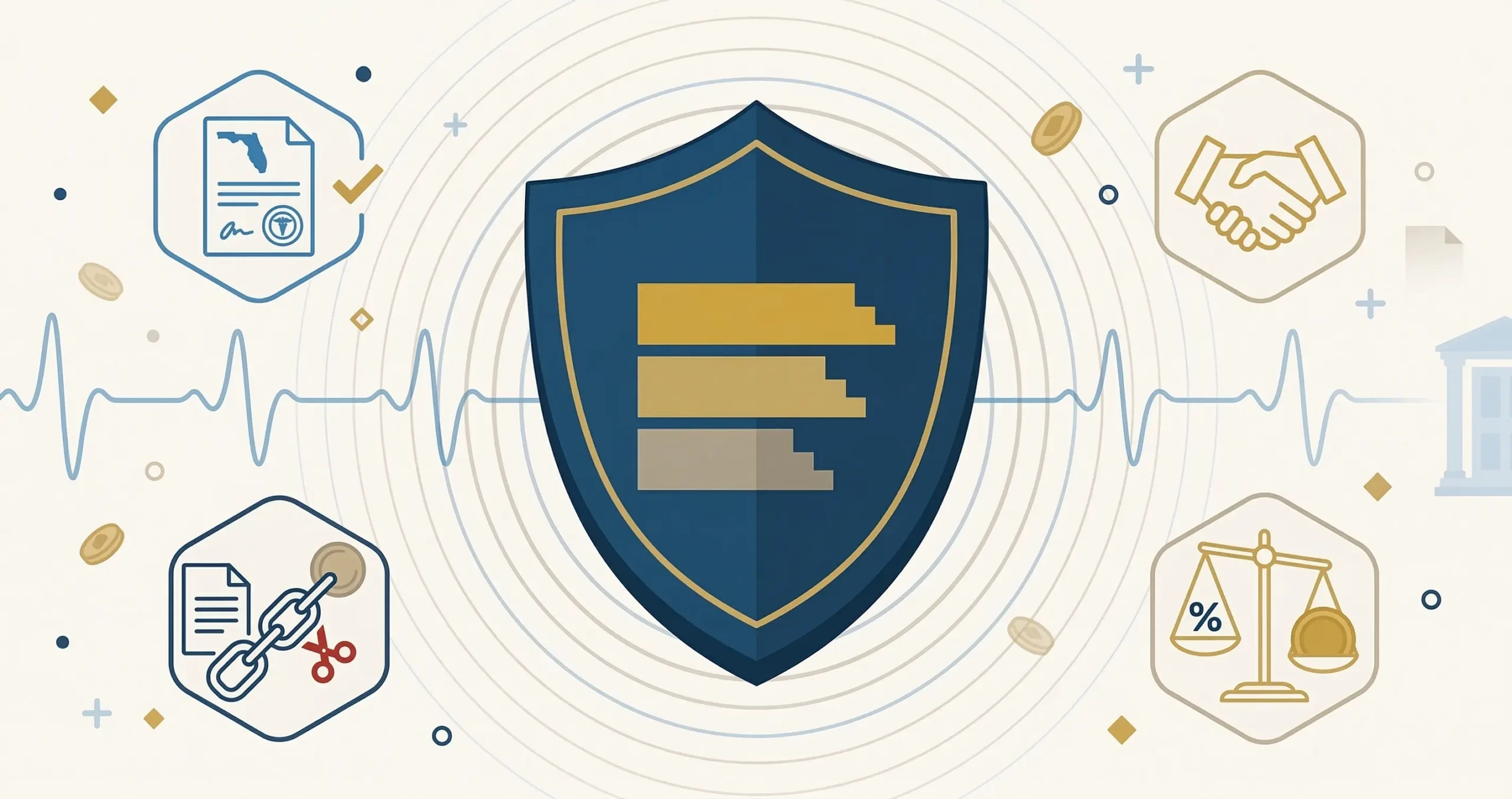 Florida medical malpractice attorney fee structure and constitutional waiver explained transparently at the Law Offices of Jorge L. Flores, P.A., Miami, Florida.